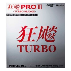 Nittaku Hurricane Pro 3 Turbo Orange -  
