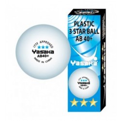 Yasaka Plastic AB 40+ 3*** ( ), 3 . -  