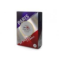 Double Fish PAR40+ 3*** ITTF 6 Balls ( )Paris -  